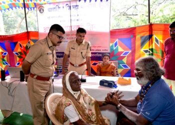 धाराशिव येथे नागरिकांसाठी व पोलीसांसह त्यांच्या कुटूंबीयांसाठी मोफत आरोग्य शिबीराचे आयोजन – पोलीस अधीक्षक अतुल कुलकर्णी यांच्या संकल्पनेतून शिबीराचे आयोजन