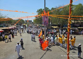 लोहारा येथे ग्रामदैवत महादेव महाशिवरात्री यात्रा महोत्सवाला शुक्रवारपासून पालखी मिरवणुकीने सुरुवात; आज शिवस्तोत्र पठण स्पर्धा, कीर्तन व कुस्त्या