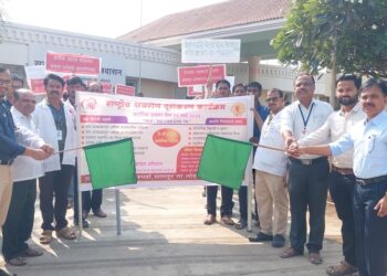 लोहारा तालुक्यातील सास्तुर येथील स्पर्श ग्रामीण रुग्णालयाकडून जागतिक क्षयरोग दिनानिमित्त रॅली व कार्यक्रम – निक्षयमित्र योजनेच्या पोषण आहारामुळे क्षयरुग्णांच्या तब्येतीत झपाट्याने सुधारणा – रमाकांत जोशी