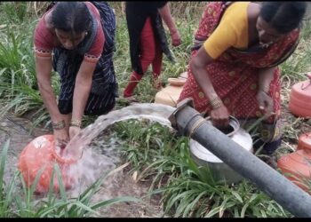 दुष्काळाच्या दाहकतेत माणुसकीचा झरा – साळुंके कुटुंब करतय मोफत पाणीपुरवठा