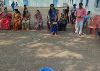 लोहारा येथे सखी स्मार्ट गृहिणी स्पर्धा उत्साहात संपन्न