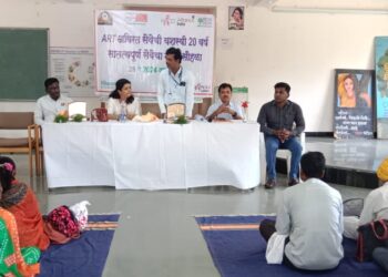 एआरटी अविरत सेवेची २० वर्ष पूर्ण – सास्तुर येथील स्पर्श रुग्णालयात सातत्यपूर्ण सेवेचा गौरव सोहळा