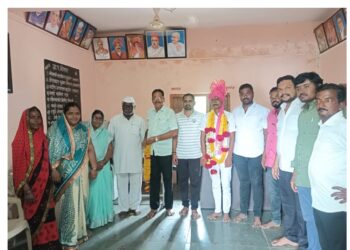 भोसगा ग्रामपंचायतच्या सरपंच पदी व्यंकट कागे यांची बिनविरोध निवड