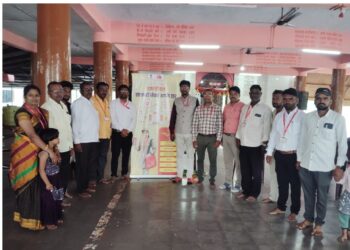 डाक विभागाच्या वतीने कानेगाव येथे डाक चौपाल (चावडी) कार्यक्रम; डाक विभागाच्या विविध सुविधांची दिली माहिती