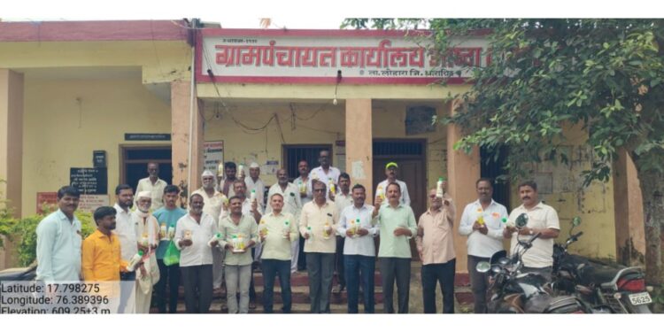 कृषी विभागाच्या वतीने शेतकऱ्यांना मार्गदर्शन