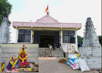 पाच गावांच्या सीमेवर असलेले देवबेट देवी मंदिर