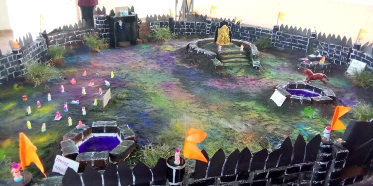 विद्यामाता इंग्लिश स्कूलमध्ये दिवाळी सण मोठ्या उत्साहात साजरा