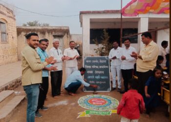 उंडरगाव जिल्हा परिषद शाळेत कौशल्य विकास बाल आनंद मेळावा उत्साहात संपन्न