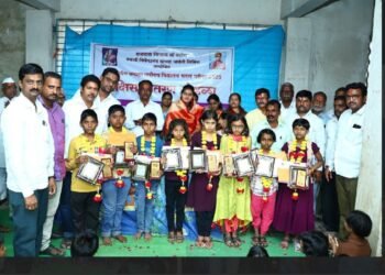 माकणी येथील नवोदय विद्यालय प्रवेश सराव परीक्षेस उत्स्फूर्त प्रतिसाद; पाचशे पेक्षा जास्त विद्यार्थ्यांनी दिली परीक्षा