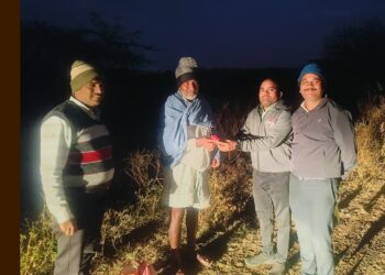 लोहारा तालुक्यातील वडगाववाडी व विलासपूर पांढरी गावात गुड मॉर्निंग पथकाने केले प्रबोधन