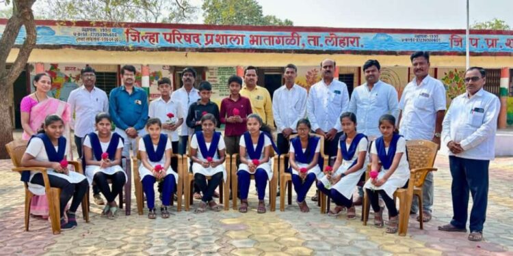 भातागळी जिल्हा परिषद शाळेचे एनएमएमएस परिक्षेत यश