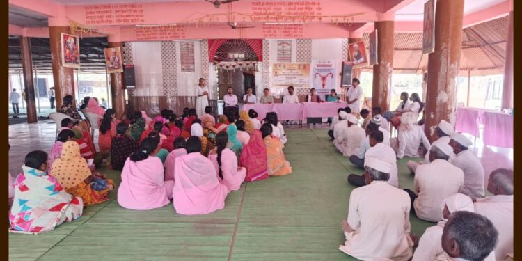 कानेगाव येथे कर्करोग तपासणी शिबिर; १७६ जणांची झाली तपासणी