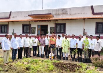 जागतिक पर्यावरण दिन व शिवराज्याभिषेक दिनानिमित्त वृक्षारोपण