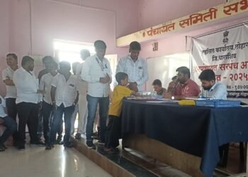 लोहारा तालुक्यातील एकूण ४४ ग्रामपंचायतीच्या सरपंच पदासाठी आरक्षण सोडत