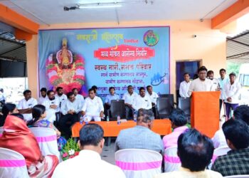 नवरात्र महोत्सवानिमित्त लोहारा शहरात मोफत आरोग्य शिबीर