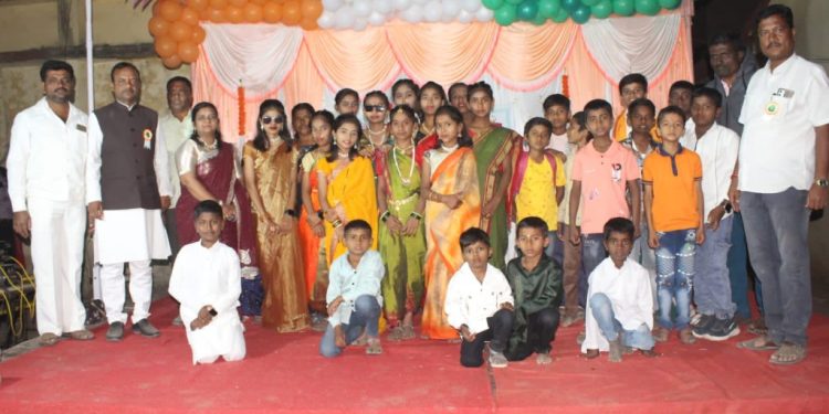 आरणी येथील जिल्हा परिषद शाळेत वार्षिक स्नेहसंमेलन उत्साहात साजरा