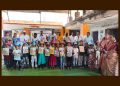 लोहारा येथील जिल्हा परिषद शाळेत इयत्ता पहिलीच्या विद्यार्थ्यांचा प्रवेशोत्सव व नवागत विद्यार्थ्यांचे स्वागत, पाठ्यपुस्तक वितरण