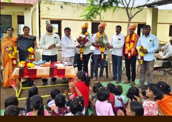 शालेय व्यवस्थापन समितीच्या अध्यक्षपदी योगेश देवकर तर उपाध्यक्षपदी रमेश कदम यांची निवड – शाळेच्या सर्वांगीण विकासासाठी काम करण्याचा केला निर्धार