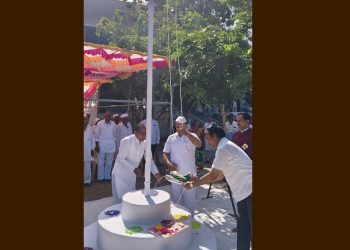 माकणी महाविद्यालयात मराठवाडा मुक्तीसंग्राम दिन उत्साहात साजरा