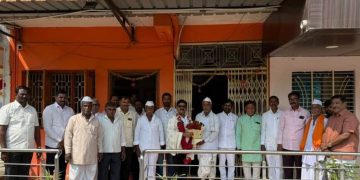फणेपूर येथील जय भोलेनाथ विविध कार्यकारी सेवा सहकारी सोसायटीला मंजुरी – माजी आमदार ज्ञानराज चौगुले यांच्या पाठपुराव्याचे यश, ग्रामस्थांकडून सत्कार
